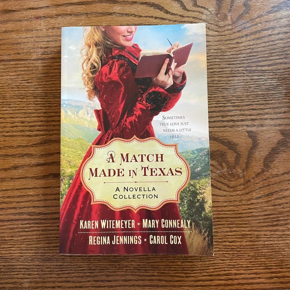 Cowboy Romance Book Historical Romance A Match Made In Texas 4 Novellas - Picture 1 of 7